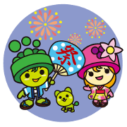 "Sunchlo-kun" and friends