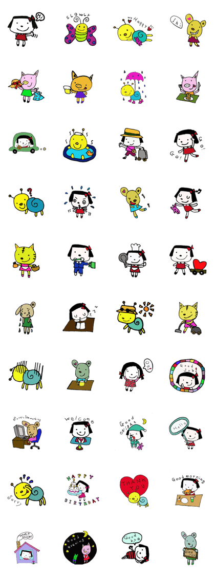 rinko and merry friends