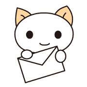 Lovely white cat(Japanese)