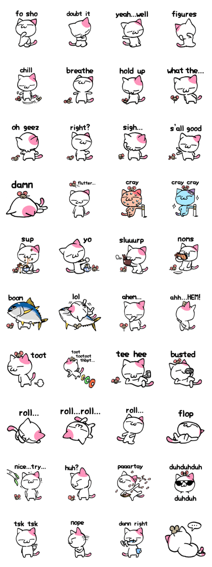 Lazy Cat Goro & Chusuke ENG ver.