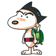 student guidance dog. goodrobot SYOTARO