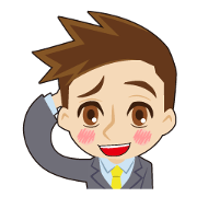 Expressive businessman