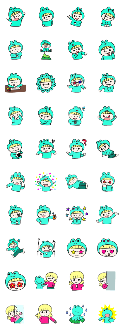 A froggy girl named Kortnee A froggy girl named Kortnee