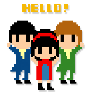 YMCK 8bit Stickers YMCK 8bit Stickers