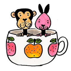 絵本作家 谷口智則 サルくんと仲間たち Line スタンプ Line Store
