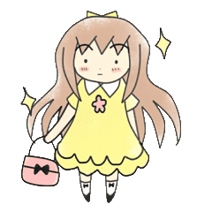 絵本スタンプ てっぺんりぼんの女の子 Line スタンプ Line Store