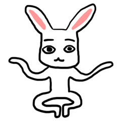 Usatyan rabbit Sticker