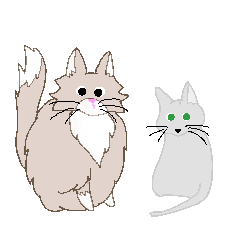 Nol Cat and Rusi Cat