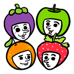 FAROX and friends : happy fruity kids.