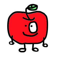 Apple-kun dialect sticker