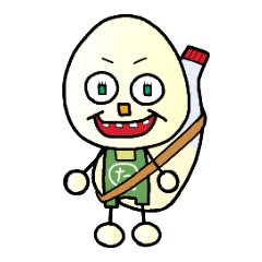 boiled egg character