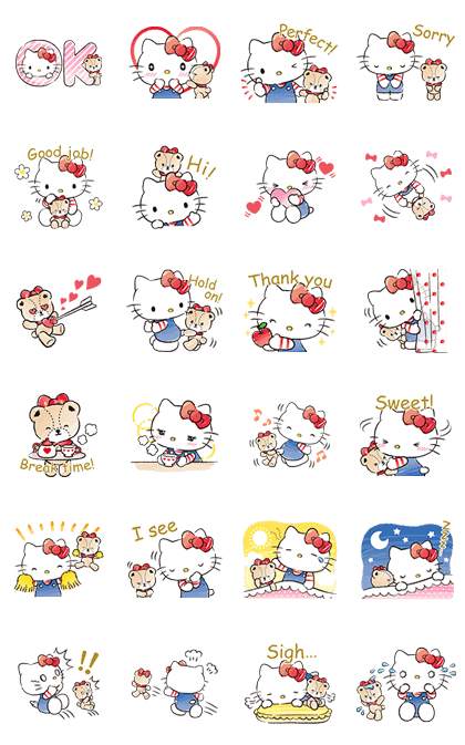 Hello Kitty and Tiny Chum