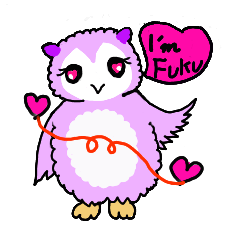 it is Fuku-chan English version of owl