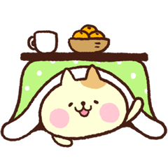 Daily life of kotatsu cat