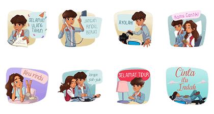 Dilan Movie Stickers