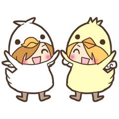Duck-kun and Chick-kun