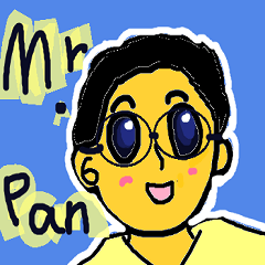 Mr. Pan smiling