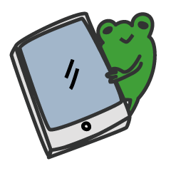 Frog in Tablet PC