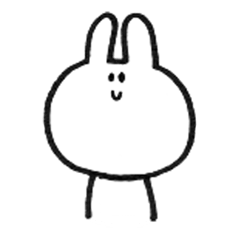 うさぎさんです
