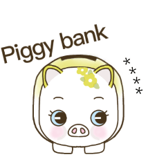 Piggy bank -custom-T