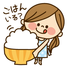 かわいい主婦の1日 日常編 Line スタンプ Line Store