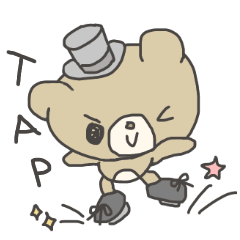 tap dance bear