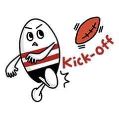 Rugby Sticker