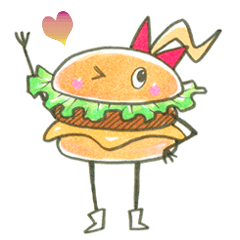 Hamburger girl