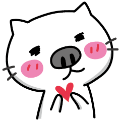 Pig-nose cat meow