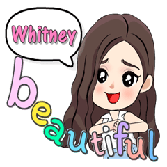 Whitney - Most beautiful (English)