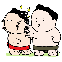 Osumo-san!Stamp sumo tournament
