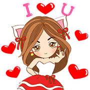 Dee Dee Girl 4 Pop-Up Stickers 