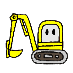 ショベルくん Line スタンプ Line Store ショベルくん Line スタンプ Line Store