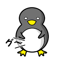 Yuri Penguin Sticker