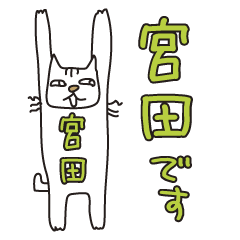 Only for Mr. MIyata Banzai Cat