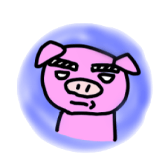 Pig to convey feelings with a look.