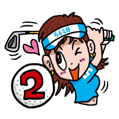 ゴルフバカ 2 Line スタンプ Line Store