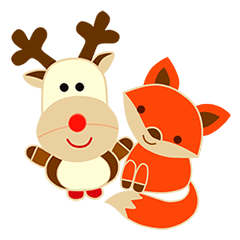 Little Reindy and Foxy