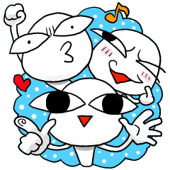 はみで目くんオーバーリアクション Line スタンプ Line Store