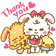 FUWA and MOCO of the rabbit