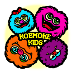 ☆KowellyTown Monster KOEMOKE KIDS☆