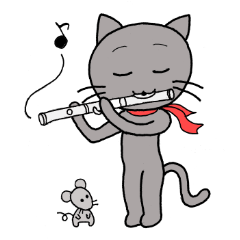 Flute Kitty