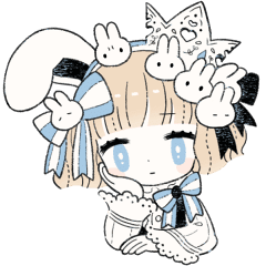 うさぎの王女様 Line スタンプ Line Store うさぎの王女様 Line スタンプ Line Store