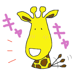 Yellow giraffe2