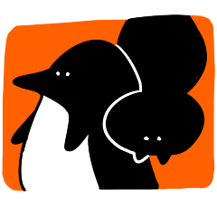 ペンギンとコウモリ