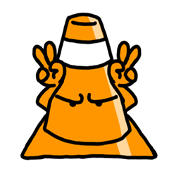Cool traffic cone