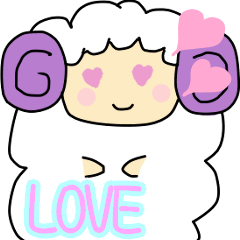 Sheep's feeling Sticker[English]