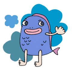 キモかわいい魚人 Line スタンプ Line Store