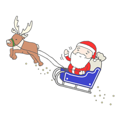 よく見るとシュールなサンタ Line スタンプ Line Store よく見るとシュールなサンタ Line スタンプ Line Store