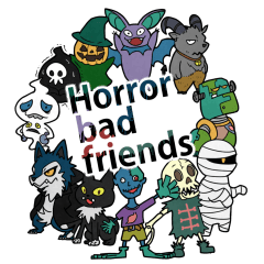 Horror bad friends all English